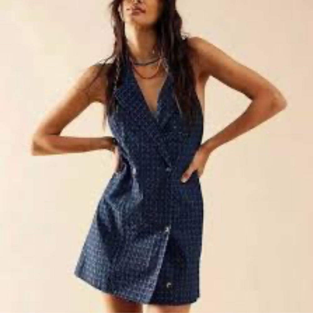 ☀️Sale☀️ Free People Louie Blazer Dress